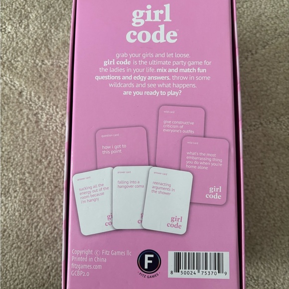 Girl Code Card Game - Picture 4 of 4